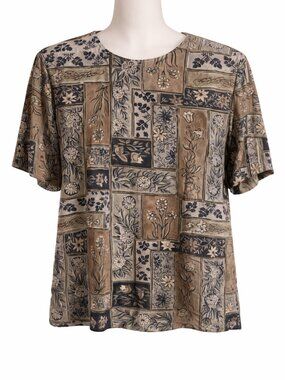 unisex floral top